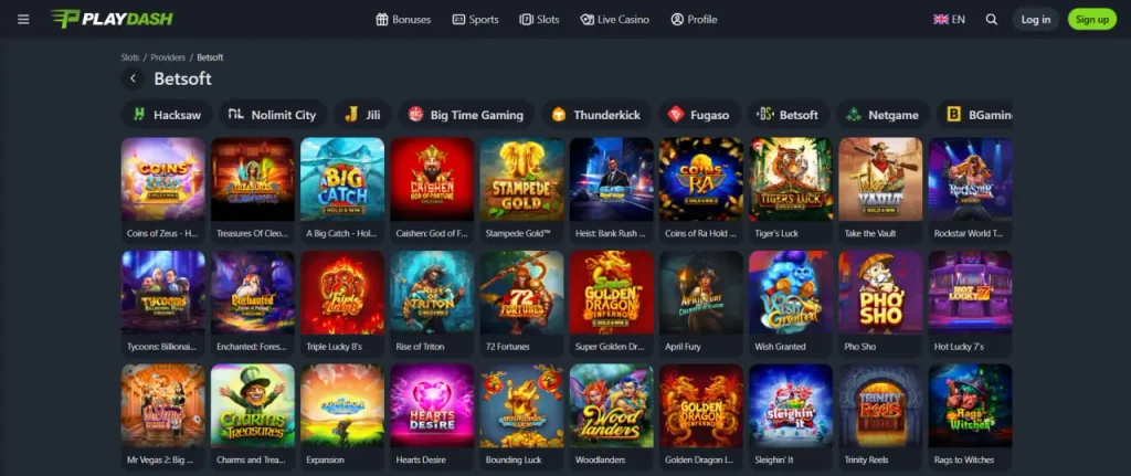 Popular Betsoft Slots to Try