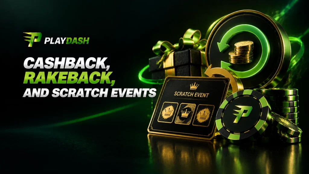 Cashback, Rakeback, and Scratch Events