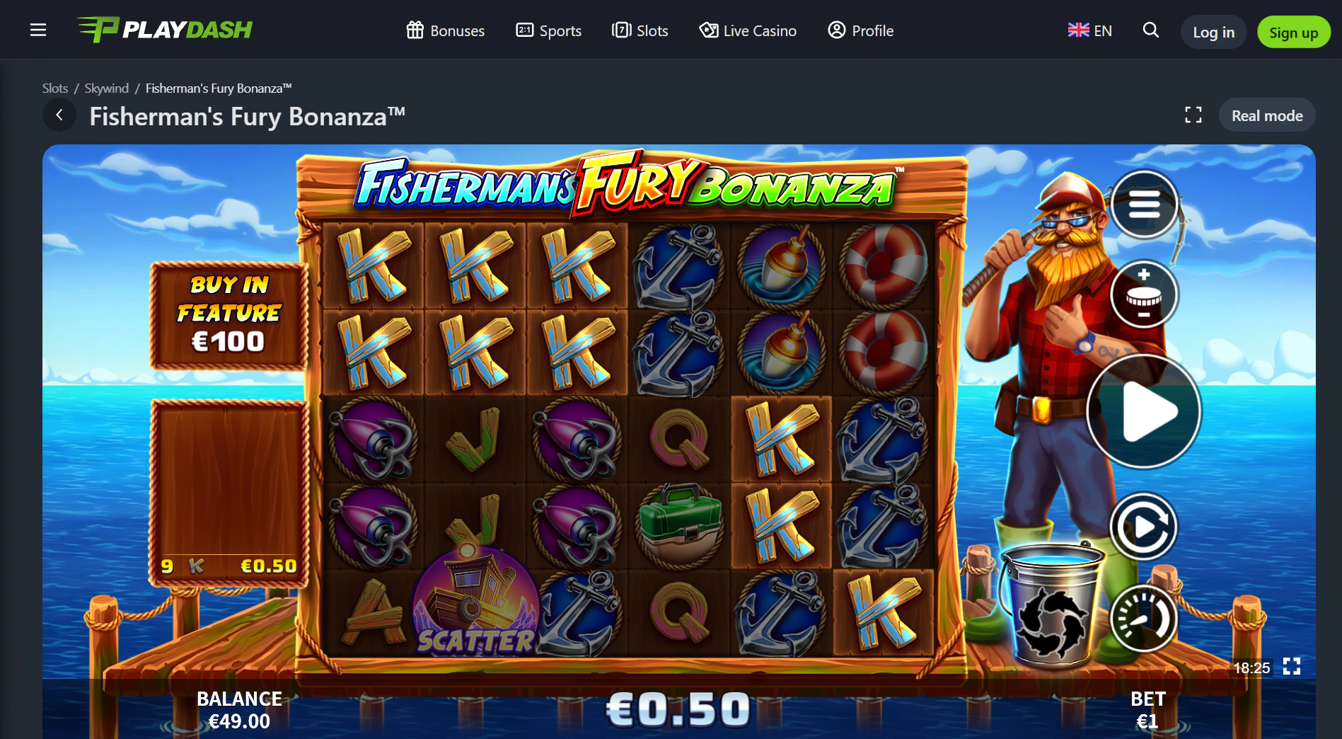 Fish game PlayDash demo