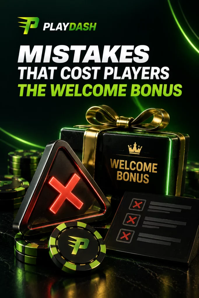Mistakes that Cost Players the Welcome Bonus,