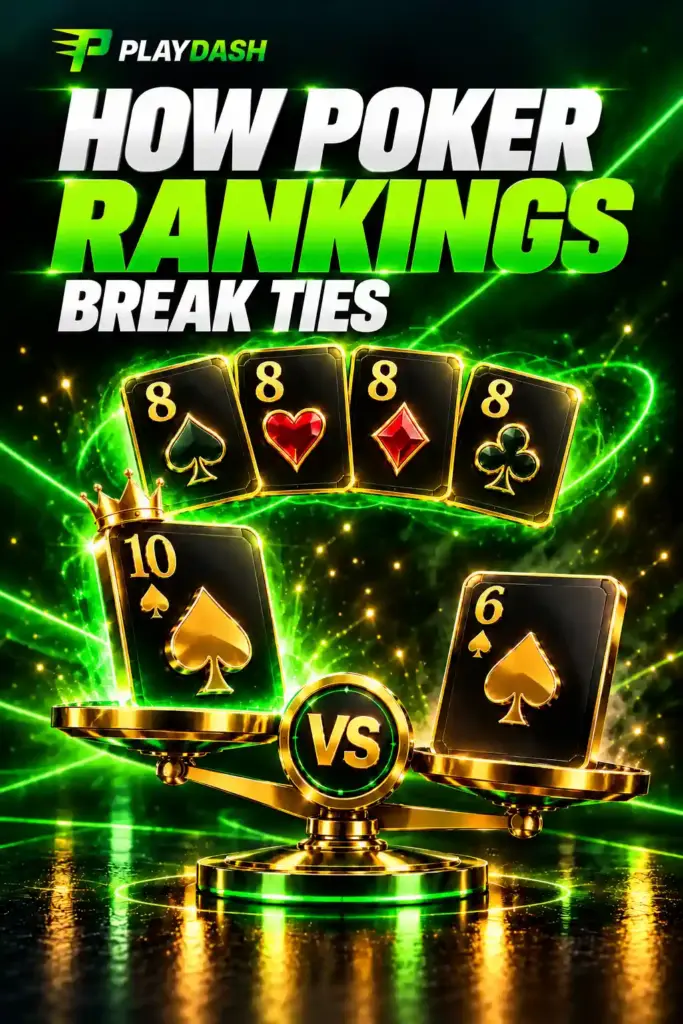 How Poker Rankings Break Ties